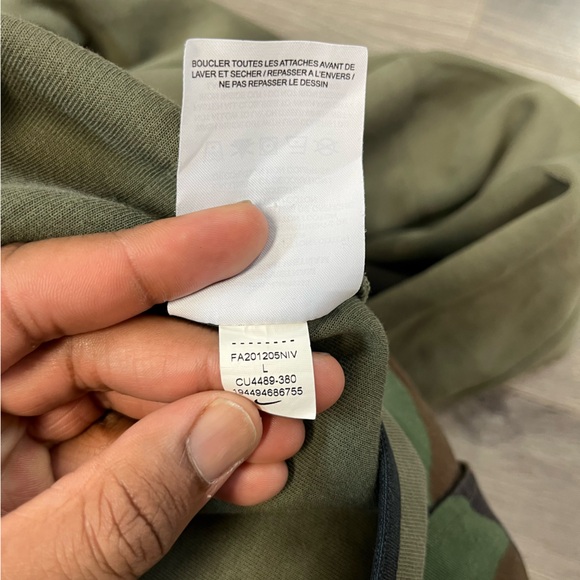 Nike Olive Green Zip-Up tech Hoodie - Picture 5 of 9